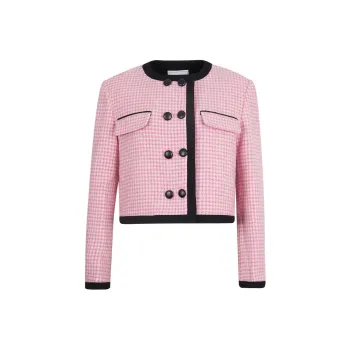 JESSYLINE Cropped Coat Women's Pink