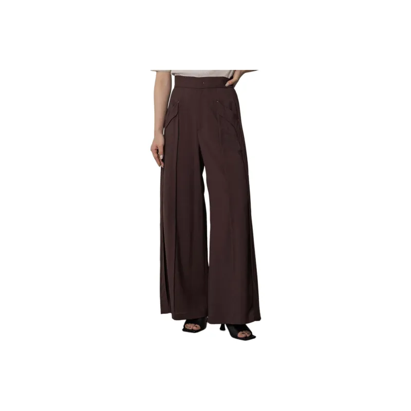 PUBLIC TOKYO FW24 Casual Pants Women's Brown-0