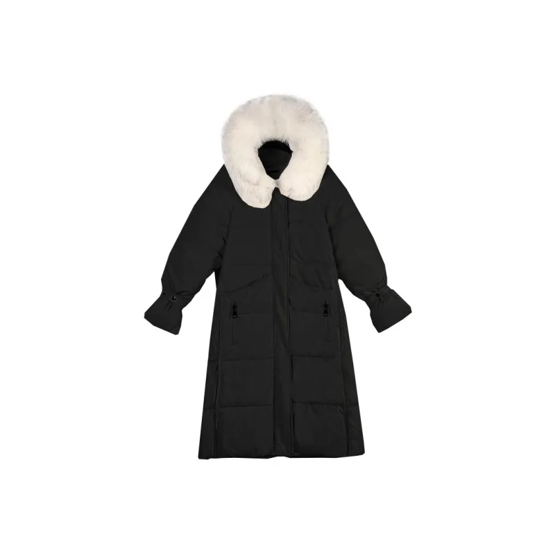 TURN UP Puffer Jacket Women's White-5