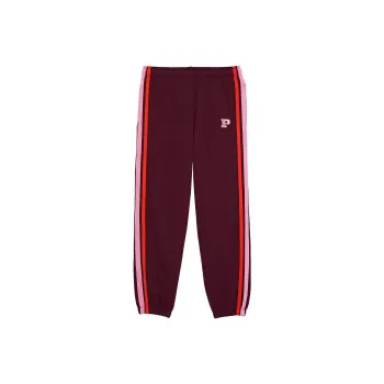 Victoria's Secret PINK Ivy Fleece Relaxed Sweatpants/Wild Rose Casual Pants Women's Wild Rose