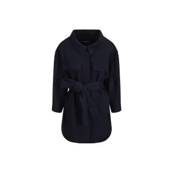 GIORGIO ARMANI Coats Women's Marine Blue