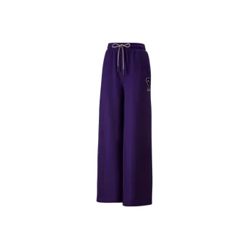 PUMA X Ami Women's Pants Deep Plum