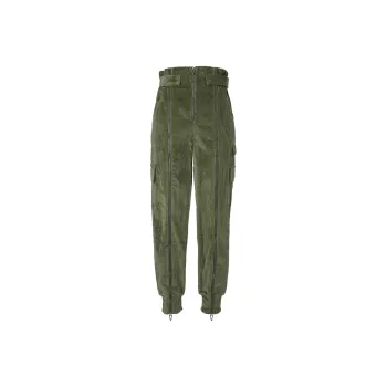 Adidas Originals Ivy Park Halls Of Ivy Corduroy Zipper Pants All Gender Wild Pine