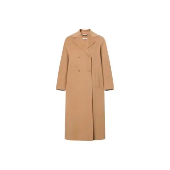 'S MAX MARA Double Breasted Long Sleeved Coat