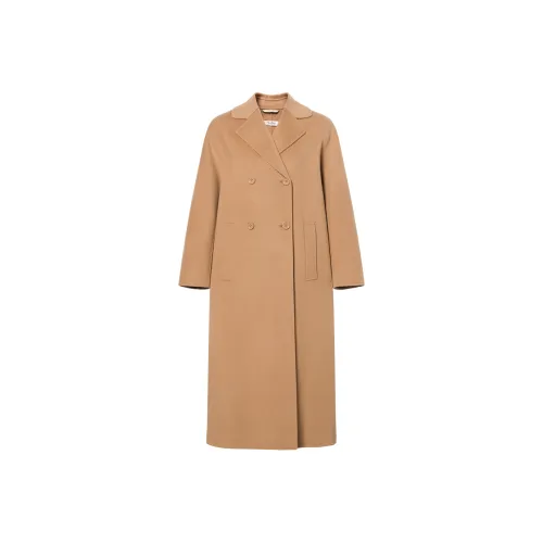 'S MAX MARA Double Breasted Long Sleeved Coat