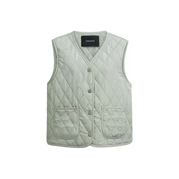 COACH Vests Women's Green