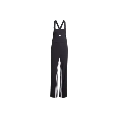 Adidas Dance All-Gender Woven Dungarees Overalls Women's Black