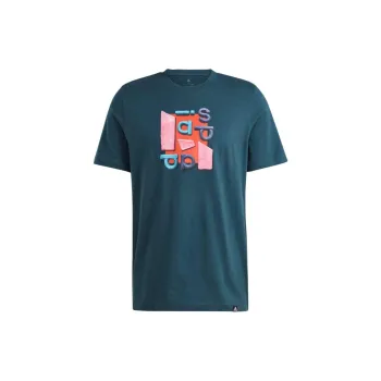 Adidas Sportswear Photo Real Two Tone T Shirt Unisex Arctic Night