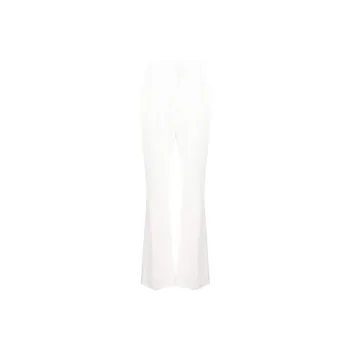 Alexander McQueen High Waist Flared Tailored Trousers