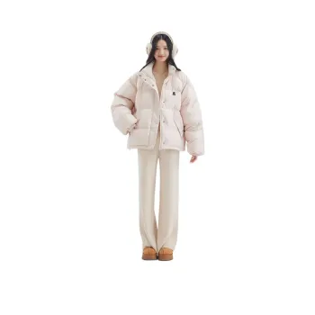 DEAR DEER PUFF Down Jacket Women's Light Pink