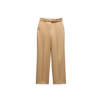 ZARA Casual Pants Women's Tan