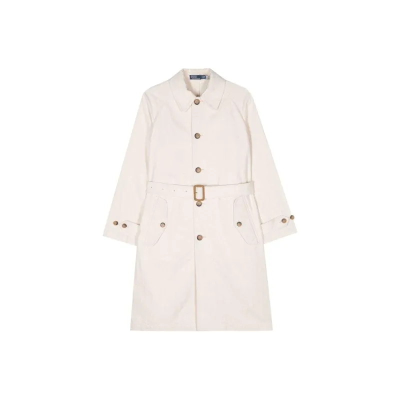 Polo Ralph Lauren Herringbone Cotton Balmacaan Coat-0