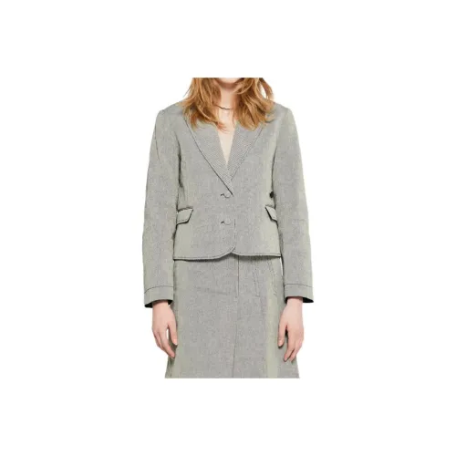 Saks Potts Business Suit Women's Gray