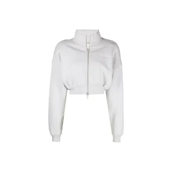 Alexander Wang Cropped Coats Women's Gray