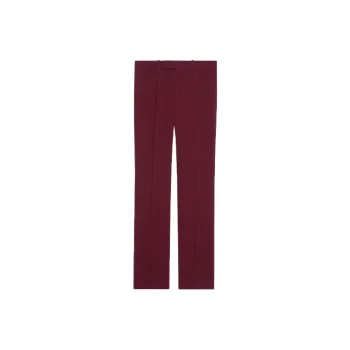 GUCCI 2015 Re-Edition Princetown FW21 Casual Pants Women's Deep Red