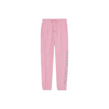 GUCCI SS22 Knitted Sweatpants Women's Pink