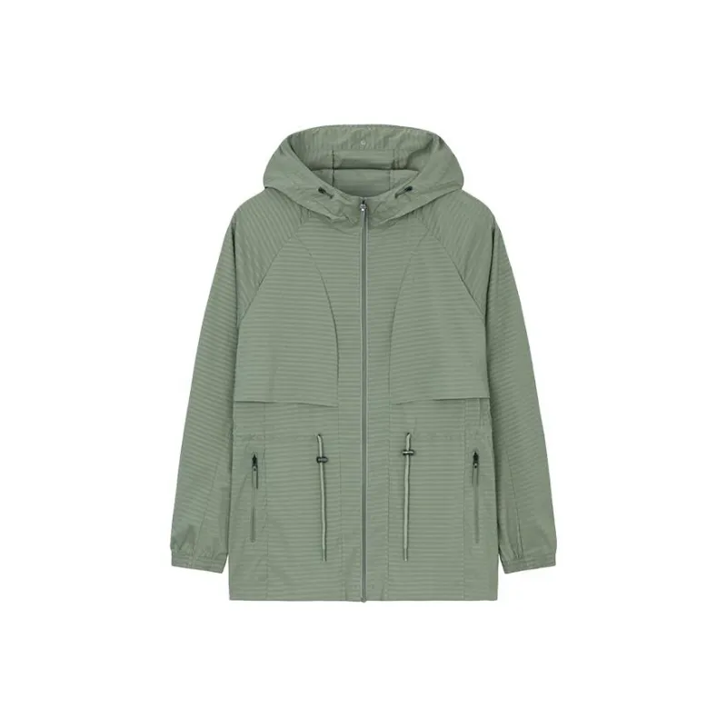 Anta Outdoor Collection Trench Coat Women's Ore Green-0