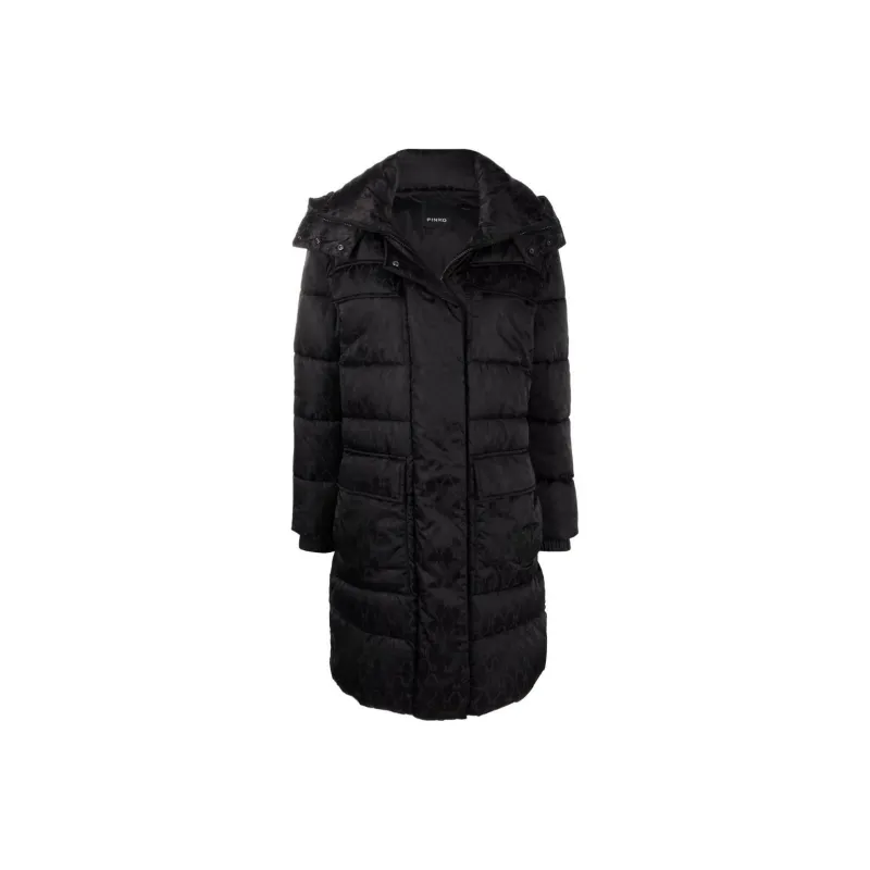 PINKO FW22 Puffer Jacket Women's Black-0