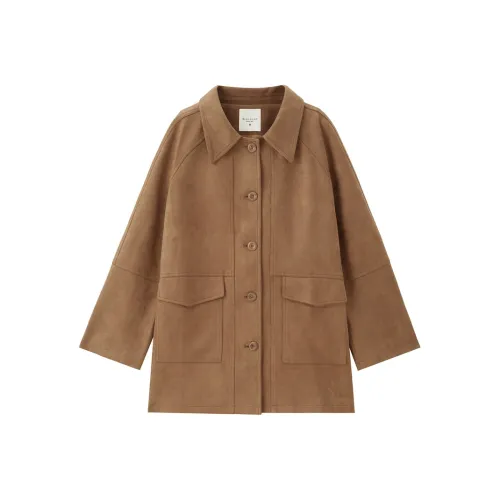 UNIQLO Coats Women's 87 Vintage Coffee