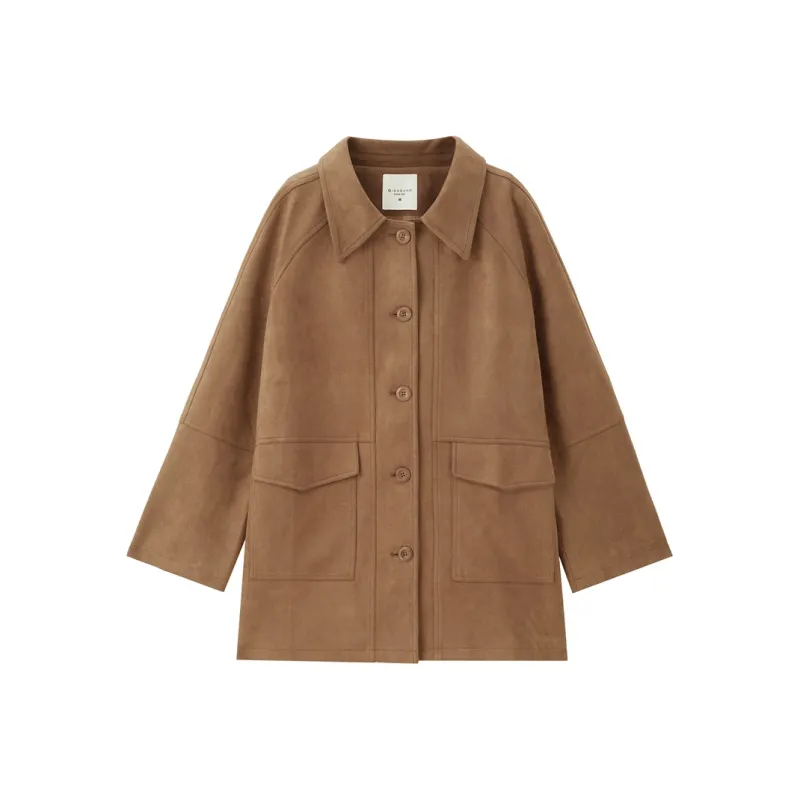 UNIQLO Coats Women's 87 Vintage Coffee-0