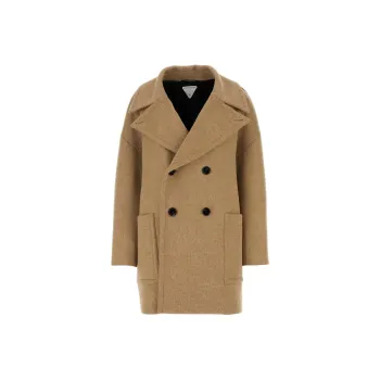 Bottega Veneta Coat Women's Brown