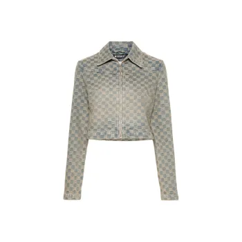 Misbhv Monogram jacquard Denim Jacket