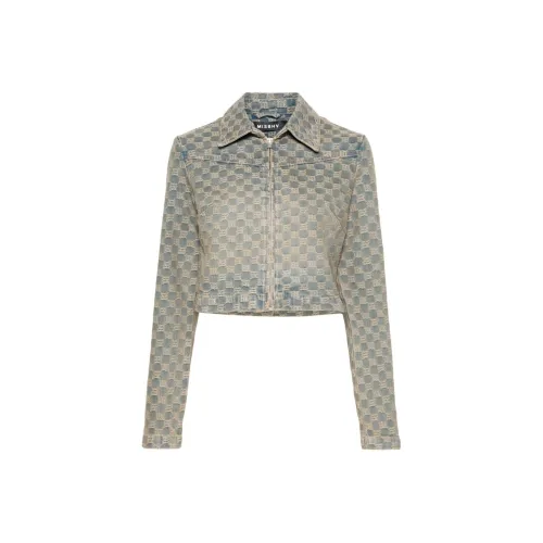 Misbhv Monogram jacquard Denim Jacket