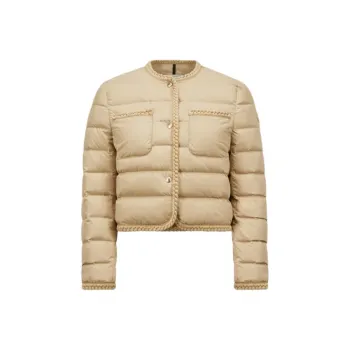 Moncler Gencay Braided Trim Short Padded Jacket