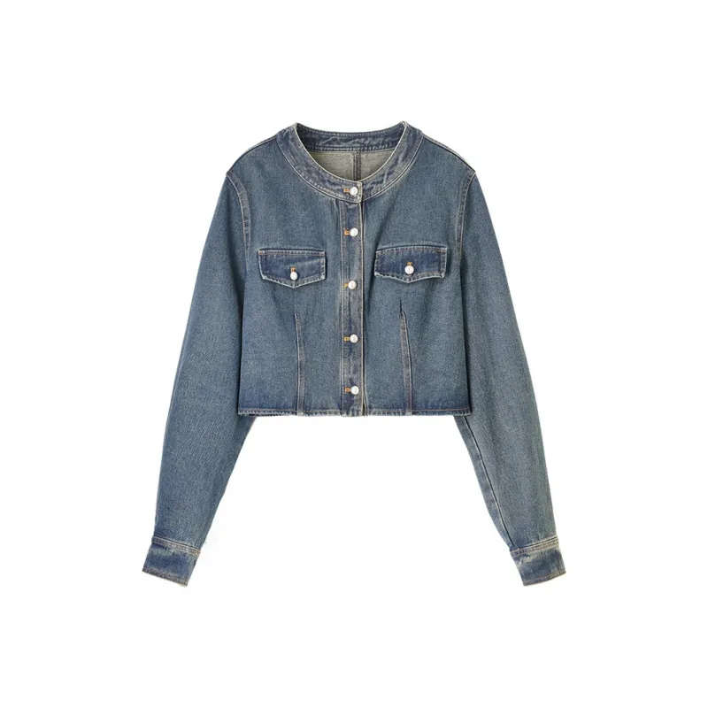 SENTUBILA Denim Jackets Women's Morocco Blue-0