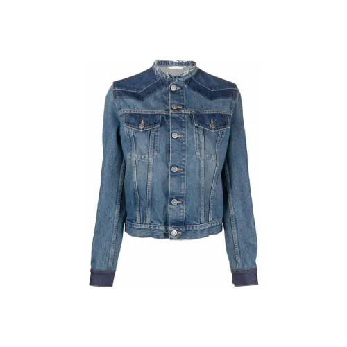 Maison Margiela Denim Jackets Women's Blue