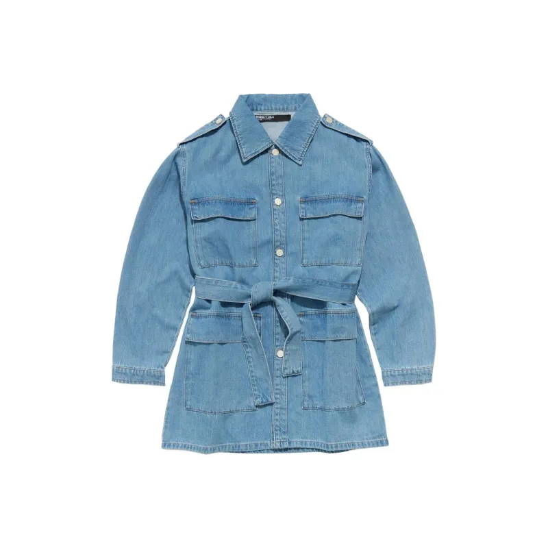 BIMBA Y LOLA Denim Jacket Women's Blue-0