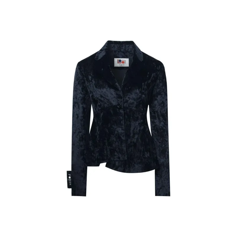 Ports 1961 Ice Floral Velvet effect Blazer-0