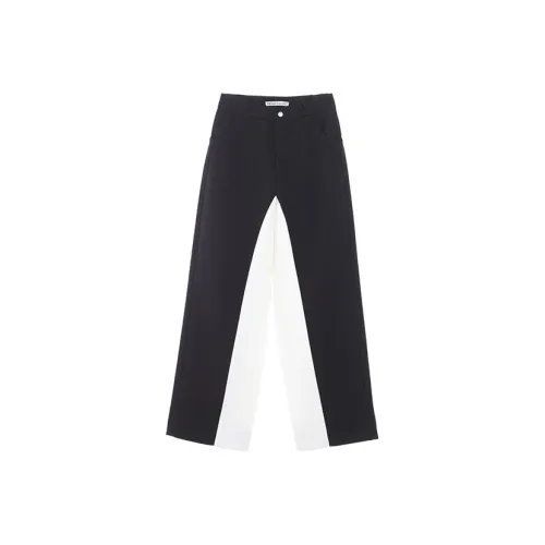 Fax Copy Express SS22 Casual Pants Women's Black White