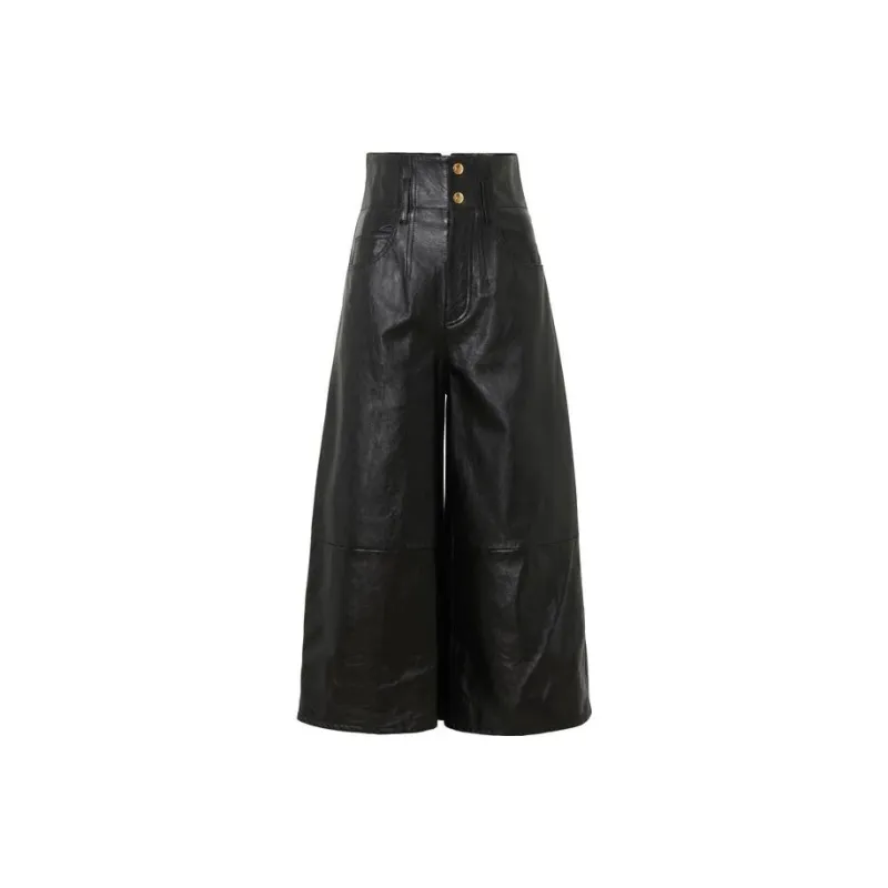 CELINE Casual Pants Women's Black-0