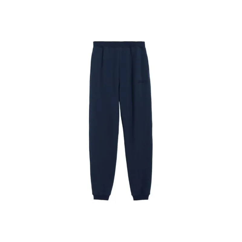'S MAX MARA Tamaro Collection Cotton Fleece Trousers Casual Pants Women's Dark Blue-0