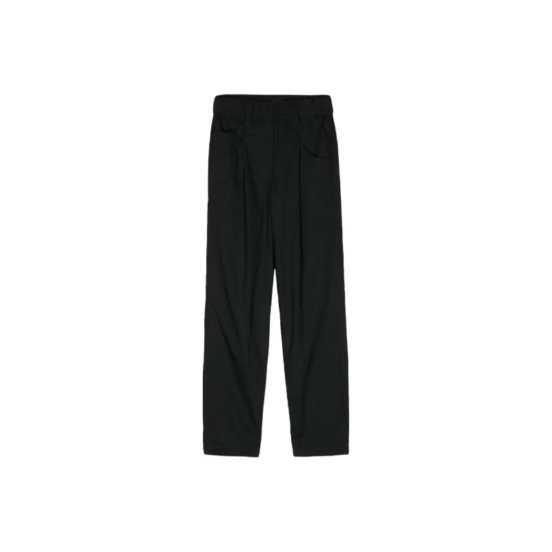 Brunello Cucinelli Elastic Waist Turn Up Brim Trousers-0