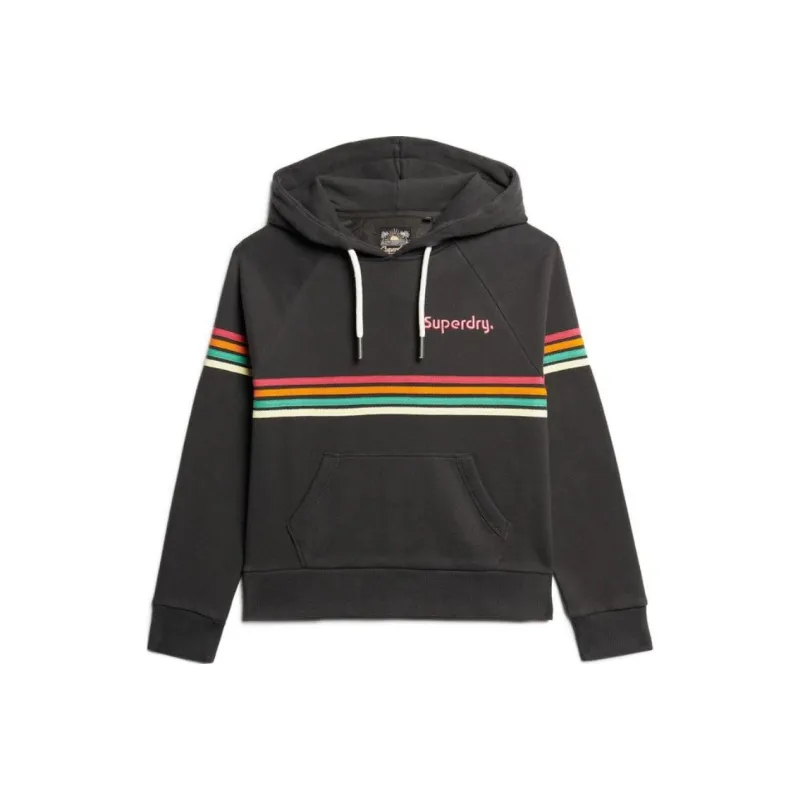 SUPERDRY Sweatshirt Women's Washed Black-0