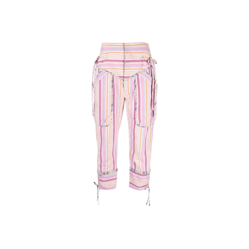 ISABEL MARANT Knitted Sweatpants Women's Pink-0