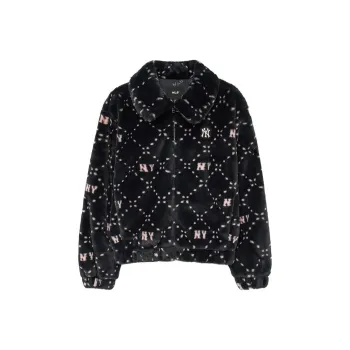 MLB Velvet feel Coat Women's Black