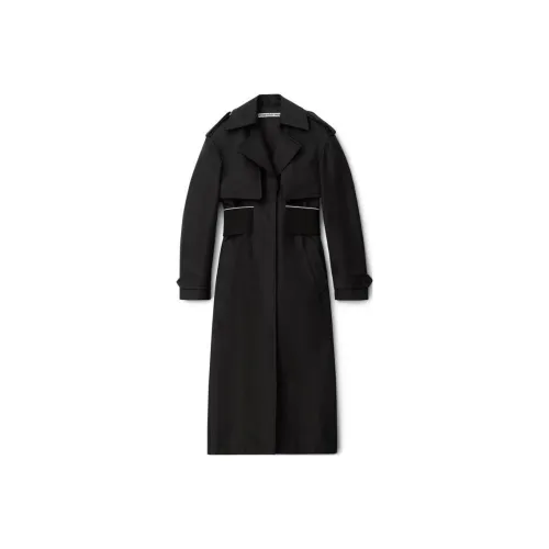 Alexander Wang Trench Coats Women's Black