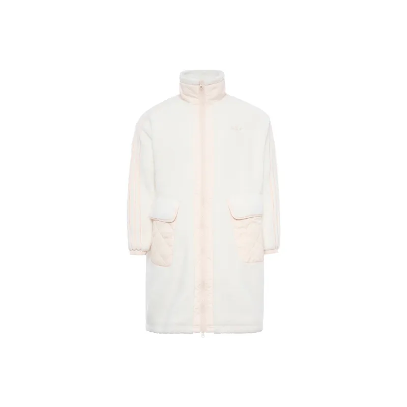 Adidas Originals Velvet feel Coat Women's White-0