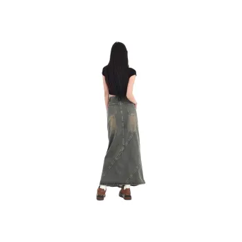 The New Age Family Denim Long Skirt Women's
