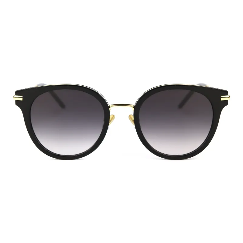 JIANGDAREN Plate And Metal Oval Sunglasses Unisex-6