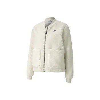 PUMA Velvet Jackets Women's Smoke Gray