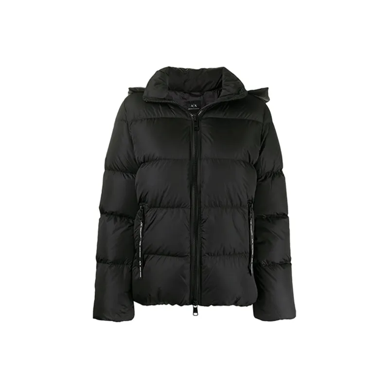 ARMANI EXCHANGE FW21 Puffer Jacket Women's Black-0