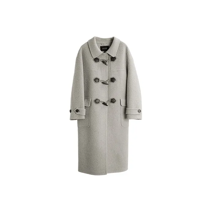 ELLE Double Sided Wool Coat Women's-3