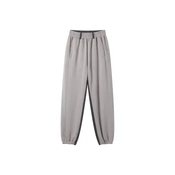 SEENFAAN Jogger Moderate Casual Pants Unisex Gray
