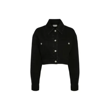 Alexander McQueen FW22 Cropped Coat Women's Black