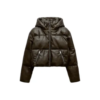ZARA Puffer Jacket Women's Black
