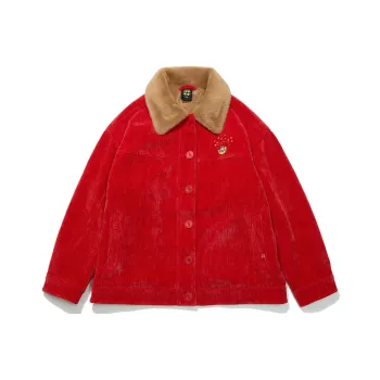 LiNing Rijin Doujin Collection Jacket Women's Samba Red